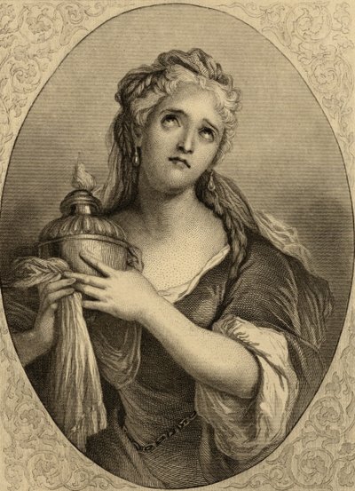 Adrienne Lecouvreur (1692-1730) von French School